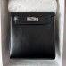 Hermes Kelly Ado Backpack in Black Box Calf Leather