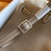 Hermes Kelly Ado Backpack in Taupe Clemence Leather