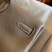 Hermes Kelly Ado Backpack in Taupe Clemence Leather