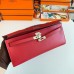 Hermes Kelly Cut Handmade Bag in Red Epsom Calfskin