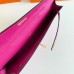 Hermes Kelly Cut Handmade Bag in Rose Purple Swift Leather