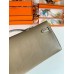 Hermes Kelly Cut Handmade Bag in Taupe Swift Leather