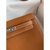 Hermes Kelly Danse II Bag In Gold Evercolor Calfskin