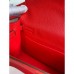 Hermes Kelly Danse II Bag In Red Evercolor Calfskin