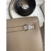 Hermes Kelly Danse II Bag In Gris Tourterelle Evercolor Calfskin