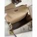 Hermes Kelly Danse II Bag In Gris Tourterelle Evercolor Calfskin