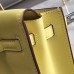 Hermes Kelly Danse Handmade Bag In Jaune Swift Leather