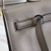 Hermes Kelly Danse Handmade Bag In Grey Swift Leather