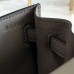 Hermes Kelly Danse Handmade Bag In Grey Swift Leather