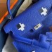 Hermes Kelly Doll Picto Bag in Blue Royal Epsom Calfskin