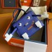 Hermes Kelly Doll Picto Bag in Blue Royal Epsom Calfskin