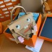 Hermes Kelly Doll Picto Bag in Chai Epsom Calfskin