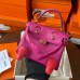 Hermes Kelly Doll Quelle Idole Bag in Rose Purple Swift Calfskin