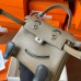 Hermes Kelly Doll Quelle Idole Bag in Taupe Swift Calfskin