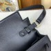 Hermes Kelly Elan Handmade Bag In Black Chevre Mysore Leather