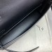 Hermes Kelly Elan Handmade Bag In Black Chevre Mysore Leather
