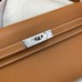 Hermes Kelly Elan Handmade Bag In Gold Epsom Leather