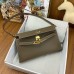 Hermes Kelly Elan Handmade Bag In Taupe Epsom Leather