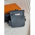 Hermes Kelly Jump Backpack in Gris Misty Swift Calfskin