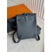 Hermes Kelly Jump Backpack in Gris Misty Swift Calfskin