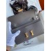 Hermes Constance To Go Wallet in Etain Epsom Calfskin