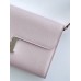 Hermes Constance To Go Wallet in Mauve Pale Epsom Calfskin