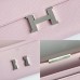 Hermes Constance To Go Wallet in Mauve Pale Epsom Calfskin