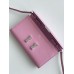 Hermes Constance To Go Wallet in Mauve Sylvestre Epsom Calfskin