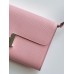 Hermes Constance To Go Wallet in Pink Epsom Calfskin