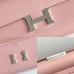 Hermes Constance To Go Wallet in Pink Epsom Calfskin