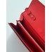 Hermes Constance To Go Wallet in Red Epsom Calfskin