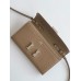 Hermes Constance To Go Wallet in Taupe Epsom Calfskin