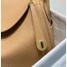 Hermes Lindy 26cm Bag In Chai Clemence Leather