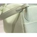 Hermes Lindy 26cm Bag In Vert Fizz Clemence Leather