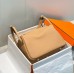 Hermes Lindy 30cm Bag In Chai Clemence Leather