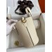 Hermes In The Loop 18 Handmade Bag in Craie Clemence Leather