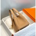 Hermes Picotin Lock 18 Bag In Chai Clemence Leather