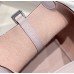 Hermes Picotin Lock 18 Bag In Mauve Pale Clemence Leather