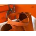 Hermes Orange Picotin Lock MM 22cm Bag