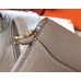 Hermes Mini Sac Roulis 18cm Bag In Grey Evercolor Calfskin