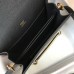 Hermes Mini Sac Roulis 18cm Bag In Black Evercolor Calfskin