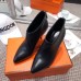 Hermes Virginia Ankle Boot In Black Velvet