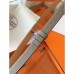 Hermes Etoupe Epsom Kelly Belt With Palladium Hardware