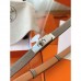 Hermes Etoupe Epsom Kelly Belt With Palladium Hardware
