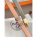 Hermes Etoupe Epsom Kelly Belt With Palladium Hardware