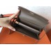 Hermes Kelly Classic Long Wallet In Taupe Epsom Leather