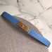 Hermes Kelly 18 Belt In Blue Epsom Leather
