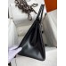 Hermes Black Box Birkin Retourne 35cm Handmade Bag