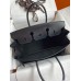 Hermes Black Box Birkin Retourne 35cm Handmade Bag